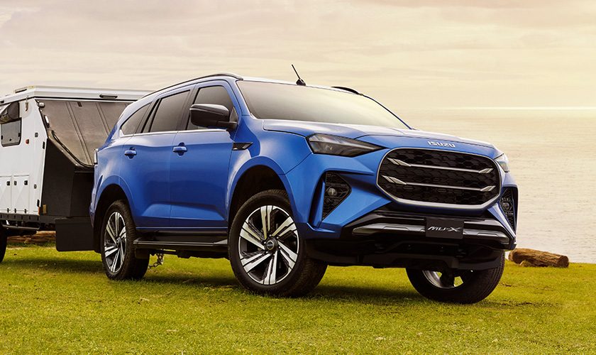 MU-X SUV exterior design details