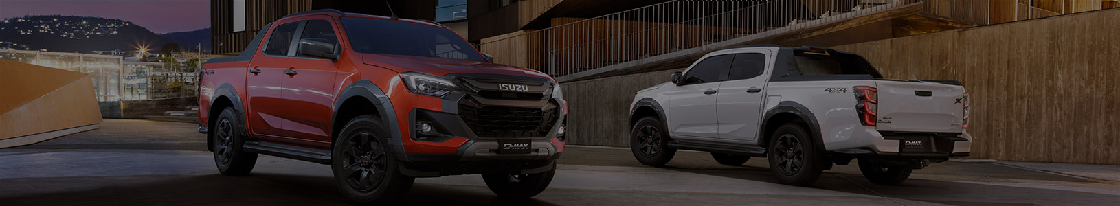 Isuzu D-MAX range of utes for work, towing and adventure