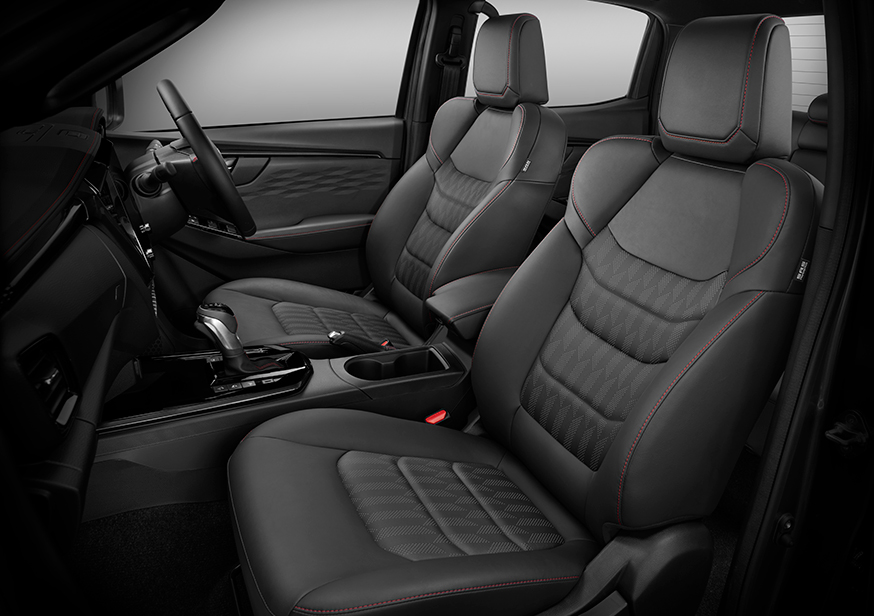 D-MAX interior comfort and style