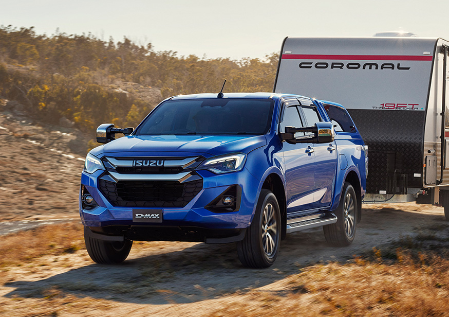 D-MAX TOUR MATE in outdoor setting