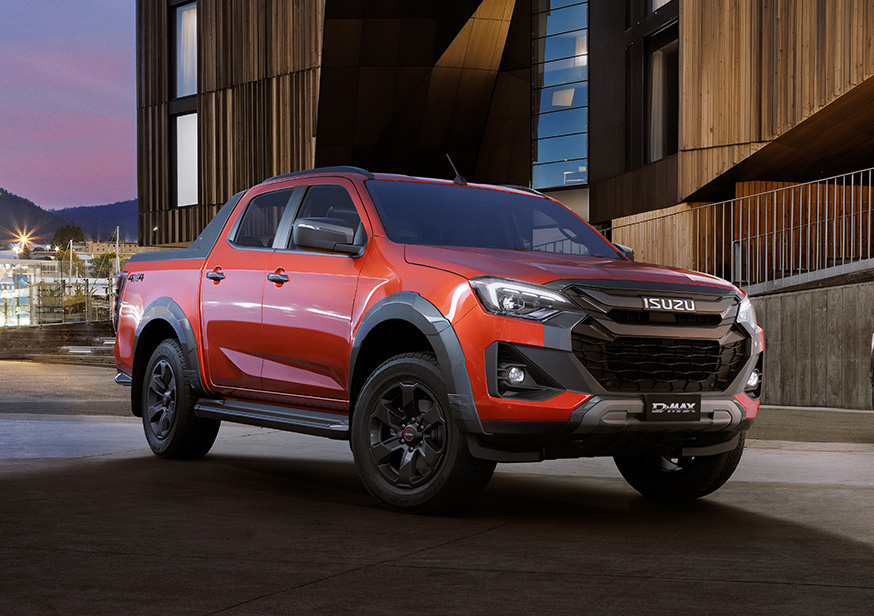 D-MAX outdoor adventure driving