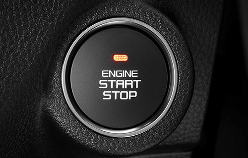 D-MAX push start ignition system