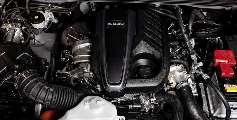 D-MAX 2.2L turbo diesel engine