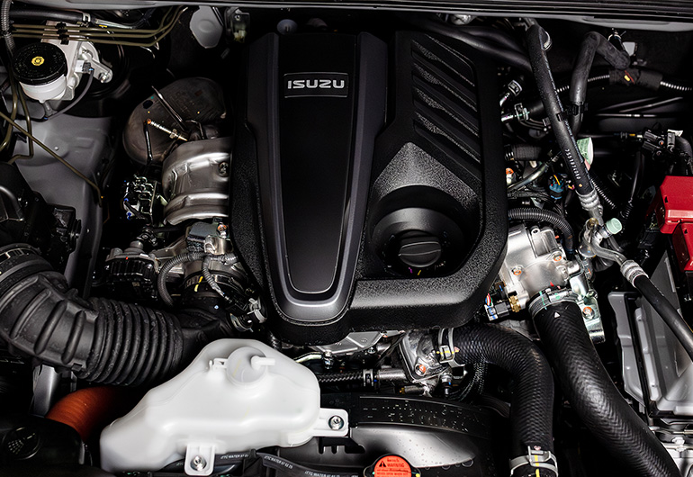 D-MAX 2.2L turbo diesel engine