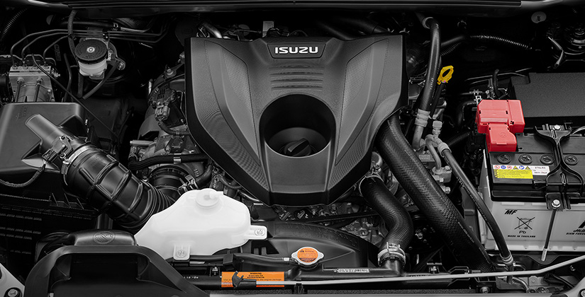 D-MAX 3.0L turbo-diesel engine