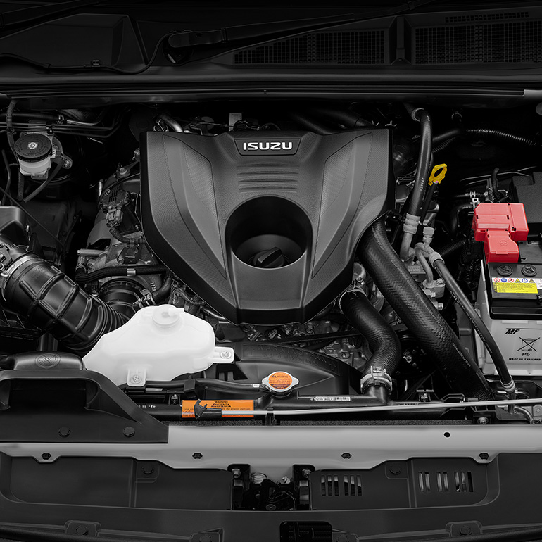 D-MAX 3.0L turbo-diesel engine