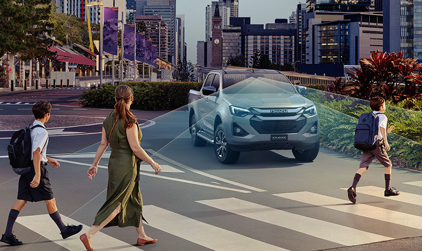 D-MAX advanced safety and driver assistance