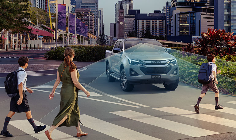 D-MAX advanced safety and driver assistance