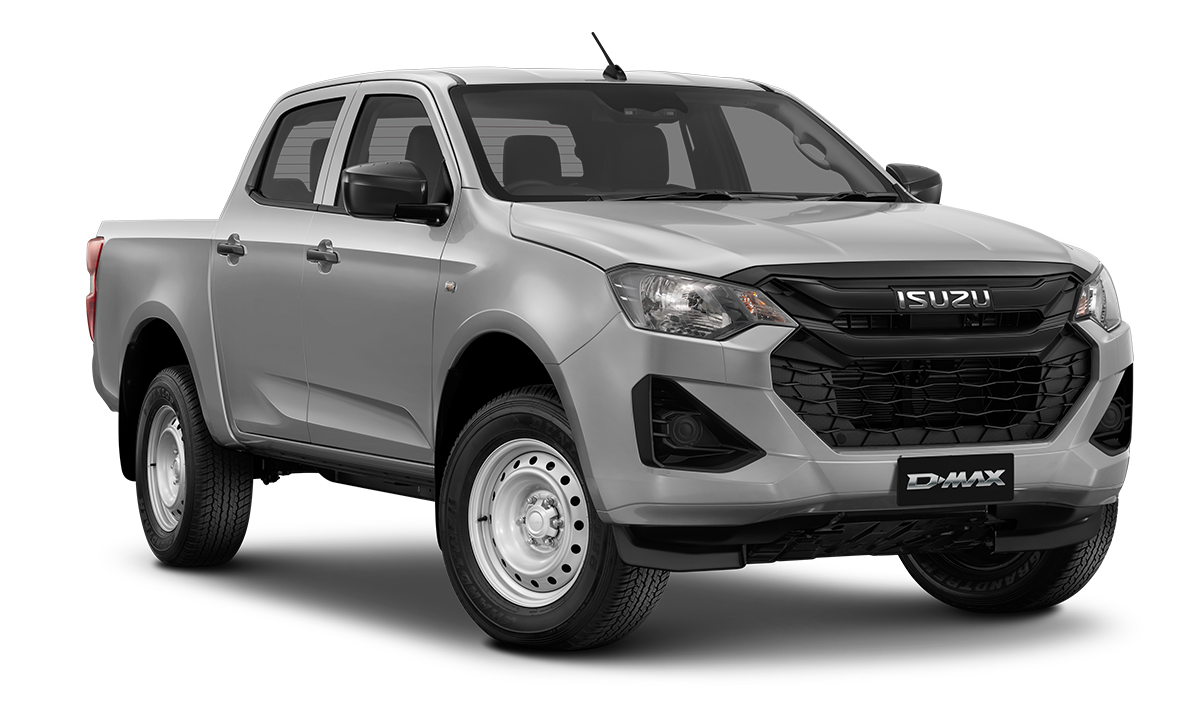 D-MAX 4x2 SX Crew Cab Ute Mercury Silver