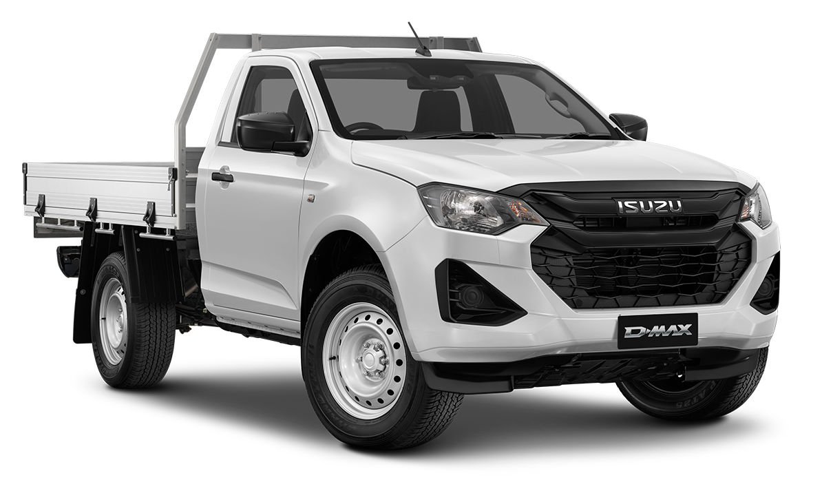 D-MAX 4x2 SX Single Cab Chassis Mineral White