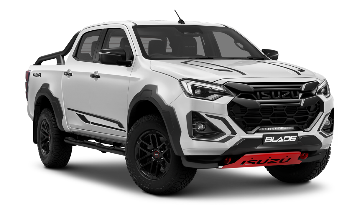 D-MAX 4x4 BLADE Crew Cab Ute Mineral White
