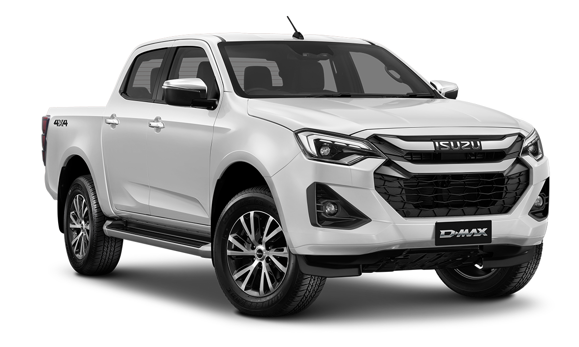 D-MAX 4x4 LS-U Crew Cab Ute Mineral White