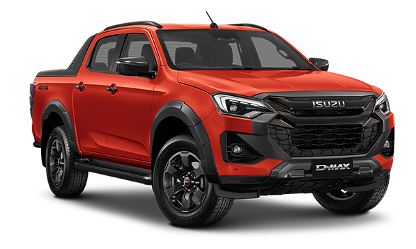 D-MAX 4x4 X-Terrain Crew Cab Ute Sunstone Orange Metallic