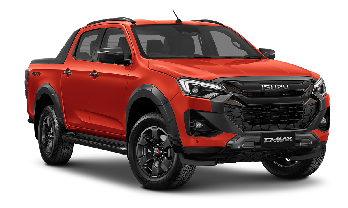 D-MAX 4x4 X-Terrain Crew Cab Ute Sunstone Orange Metallic