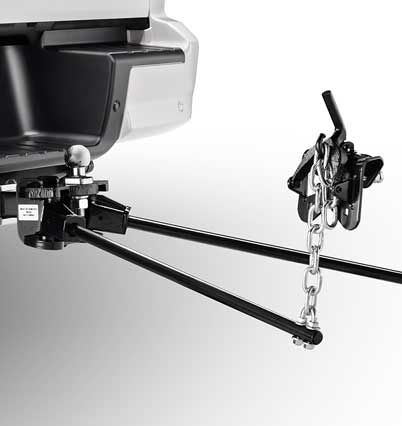 Isuzu D-MAX Weight Distribution Hitch for towing