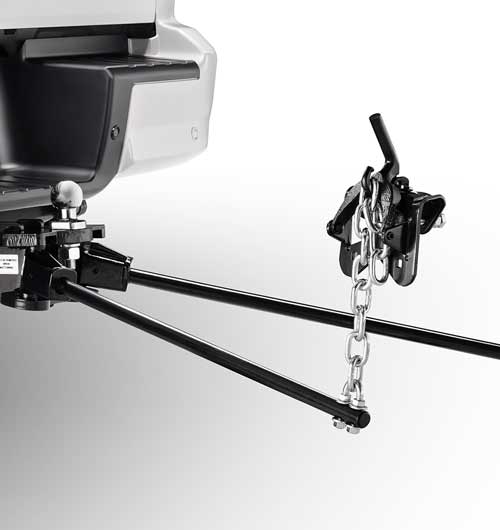 Isuzu D-MAX Weight Distribution Hitch for towing