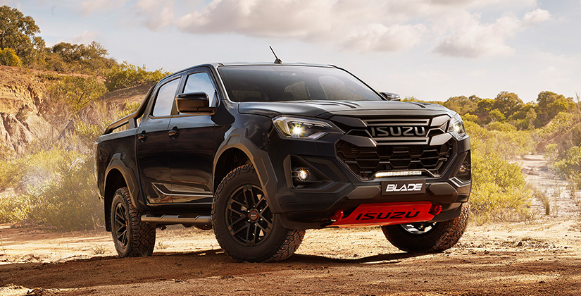 Isuzu D-MAX BLADE with off-road accessories