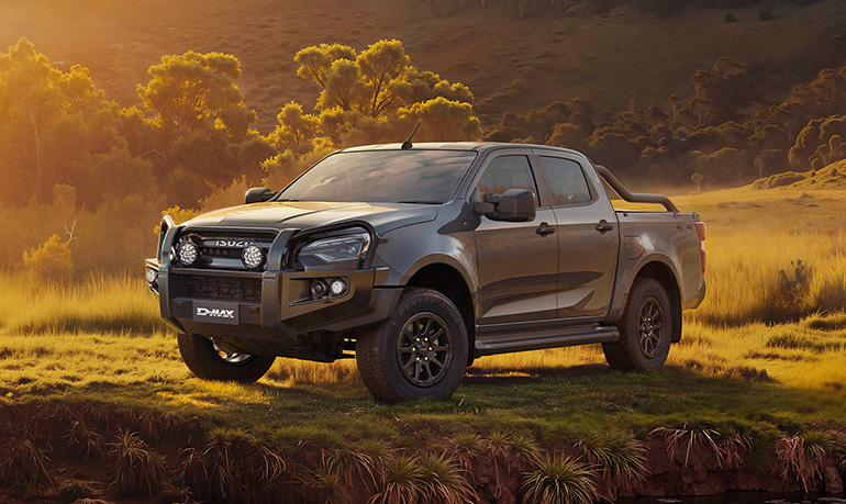 Isuzu D-MAX ute with genuine accessories fitted