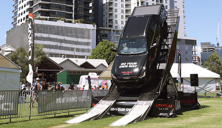 Isuzu UTE’s Iron Summit Event