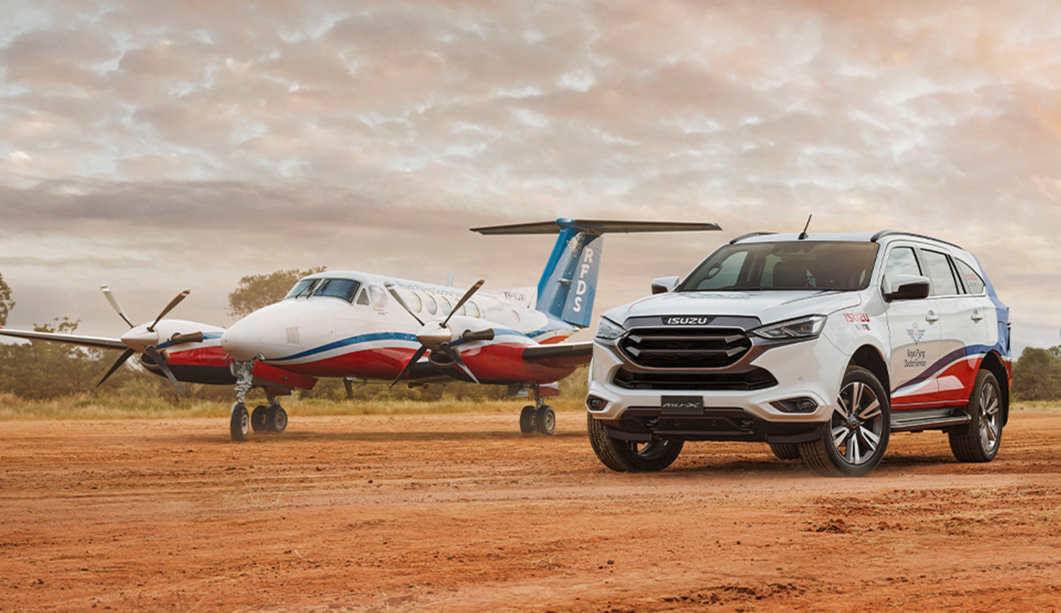 RFDS National Partnership Announcement Isuzu UTE Australia RFDS National Partnership Announcement Isuzu UTE Australia