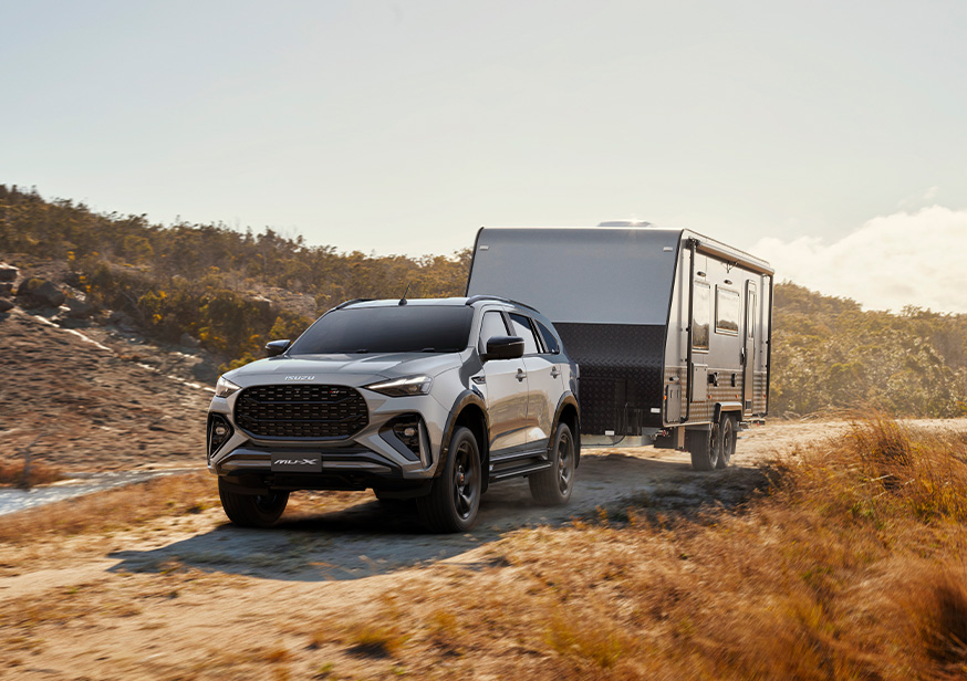 MU-X towing and utility capability