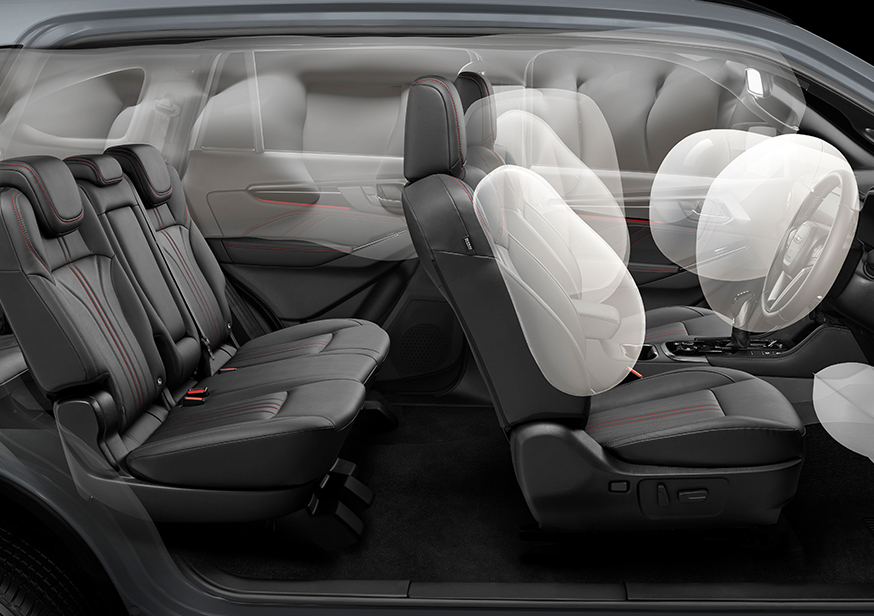 MU-X interior safety