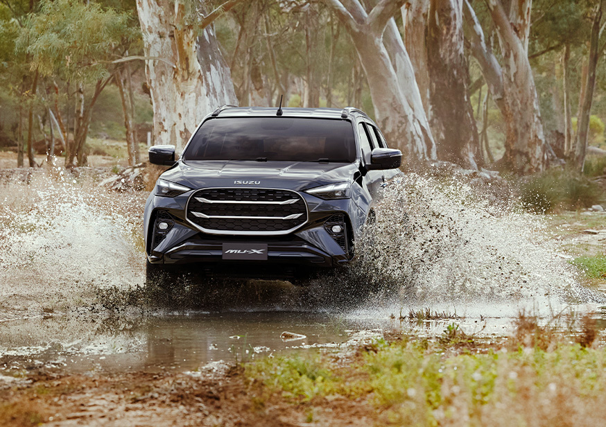 MU-X off-road capability