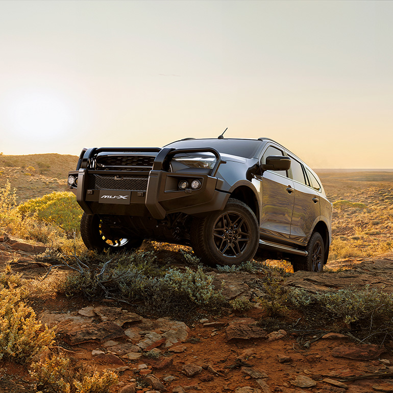 MU-X durability in off-road conditions