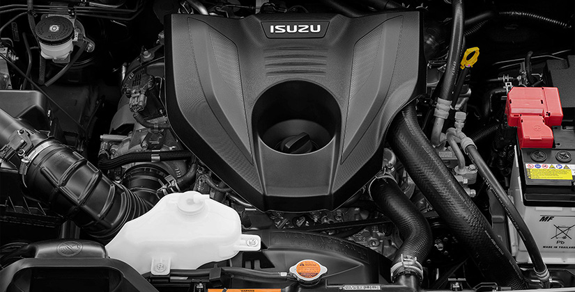 MU-X 3.0L turbo-diesel engine