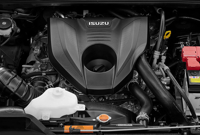 MU-X 3.0L turbo-diesel engine