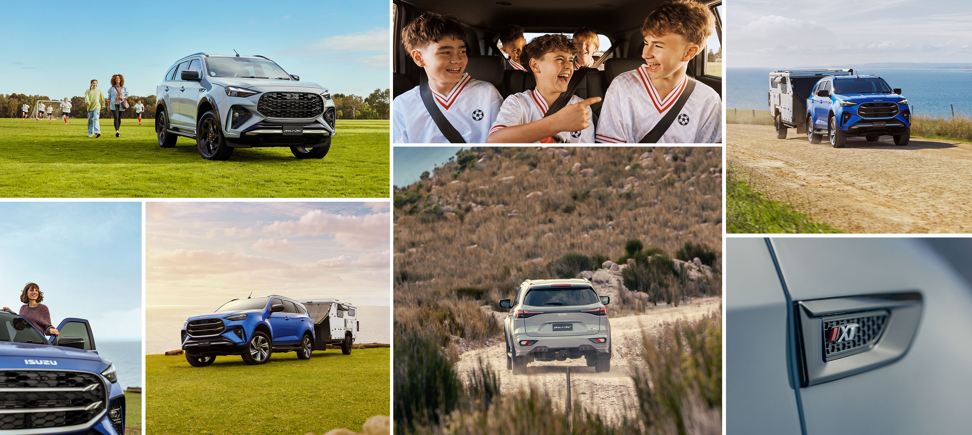 MU-X family lifestyle and off-roading