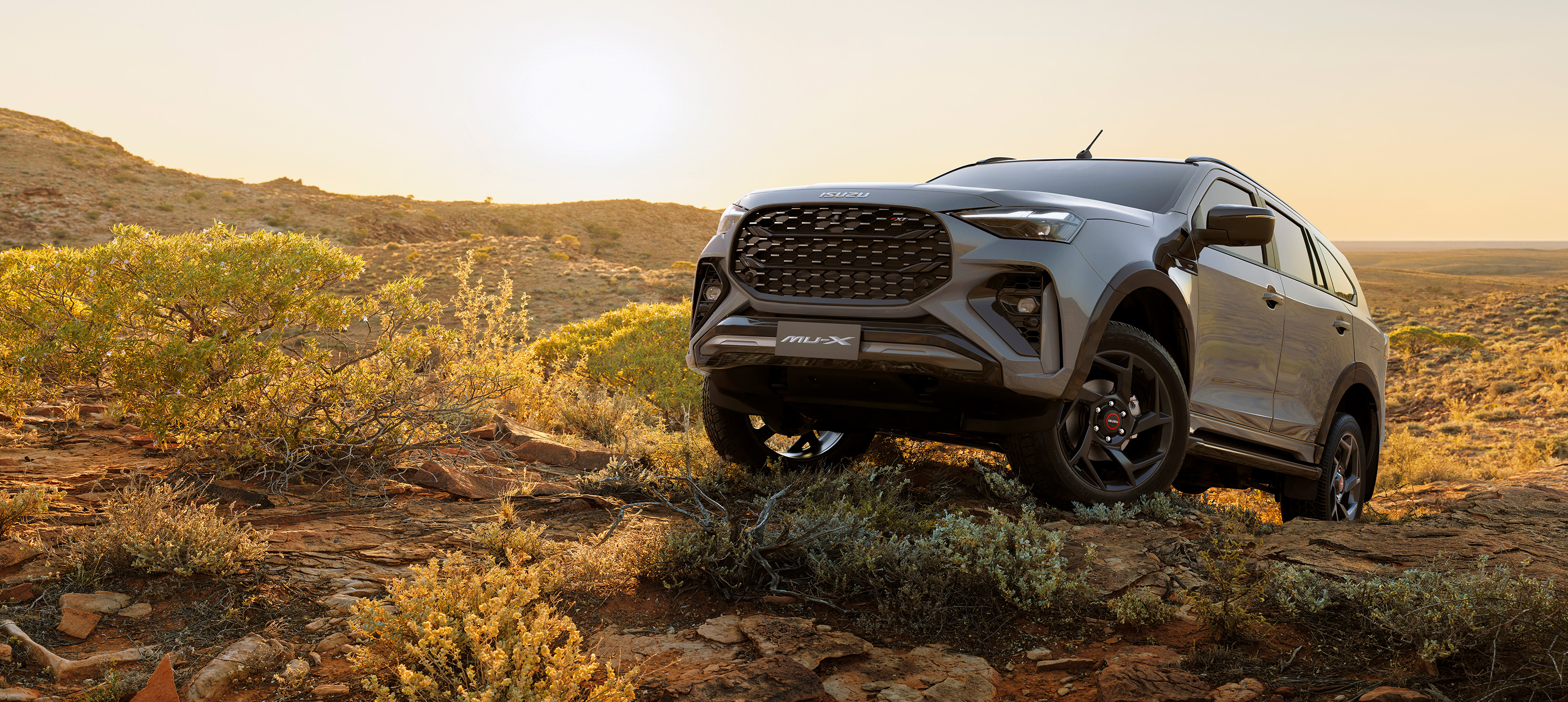 Isuzu MU-X X-TERRAIN off-road performance