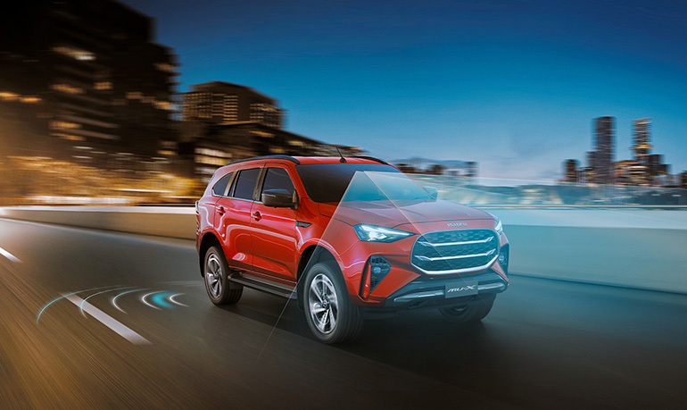 MU-X advanced safety and driver assistance technology