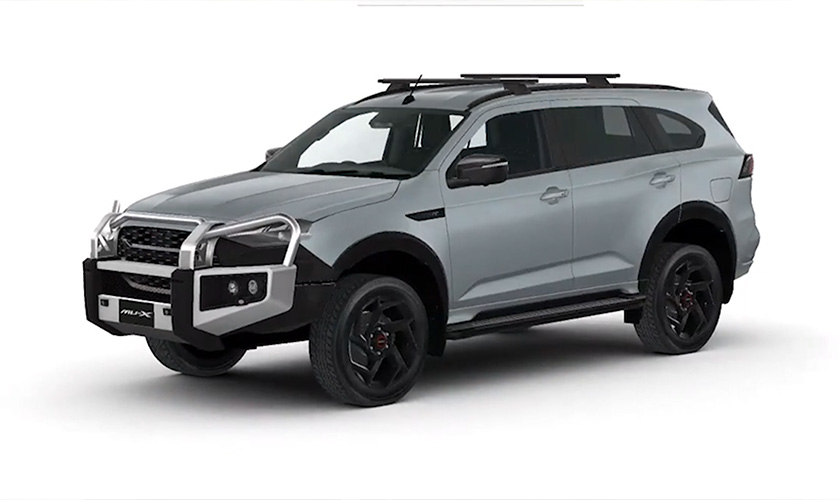 Customise your Isuzu MU-X with genuine accessories