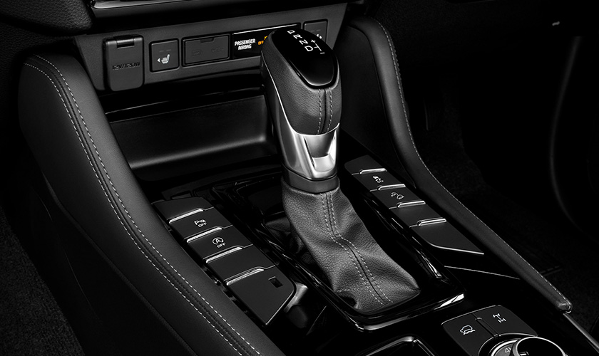 Isuzu MU-X 8-speed automatic transmission paired with 2.2L turbo-diesel engine
