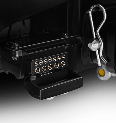 Isuzu MU-X Genuine 12-pin tow bar wiring harness