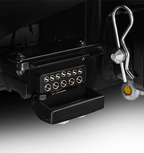 Isuzu MU-X Genuine 12-pin tow bar wiring harness