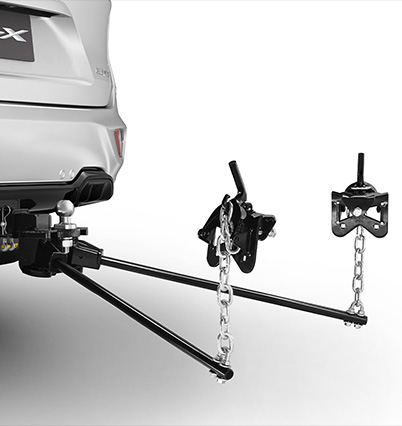 Isuzu MU-X Weight Distribution Hitch for towing