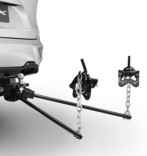 Isuzu MU-X Weight Distribution Hitch for towing