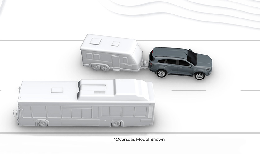 Isuzu MU-X Trailer Sway Control supporting stability while towing