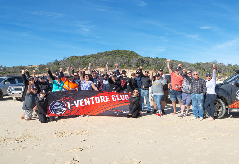 I-Venture Club on Moreton Island