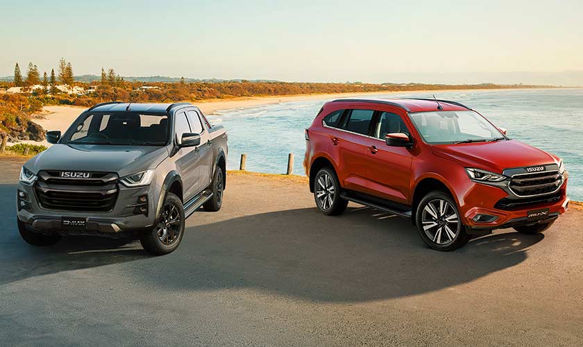 MU-X and D-MAX
