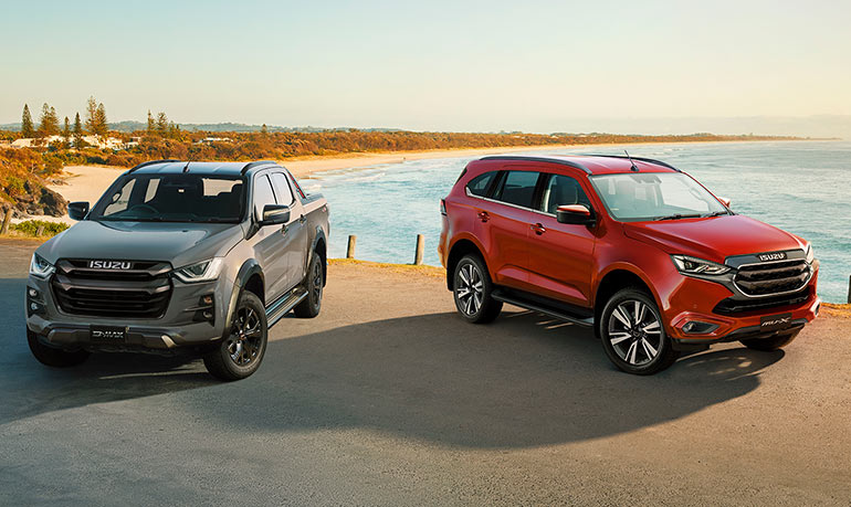 MU-X and D-MAX