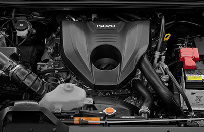D-MAX X-RIDER 3.0L and 2.2L turbo-diesel engine options