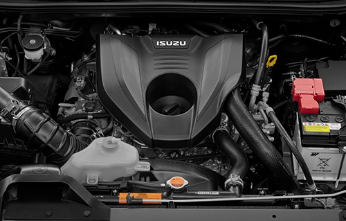 D-MAX X-RIDER 3.0L and 2.2L turbo-diesel engine options